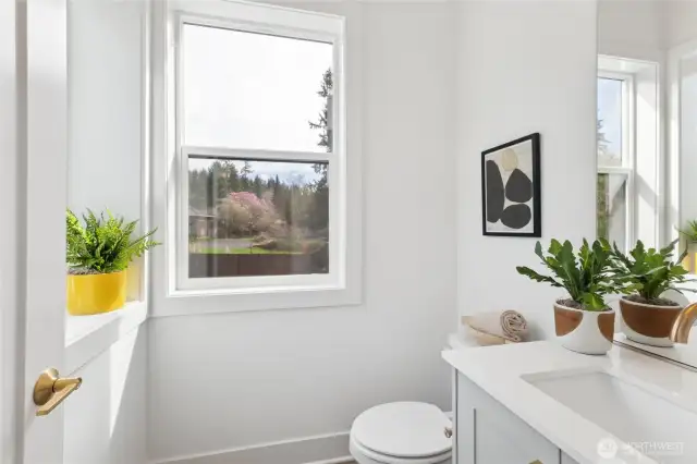 Main floor powder (Facade, Ext Colors, Interior Photos & Floor Plans for illustrative purposes only. Actual Facade, Ext Colors, Interiors & Floor Plans may differ.)