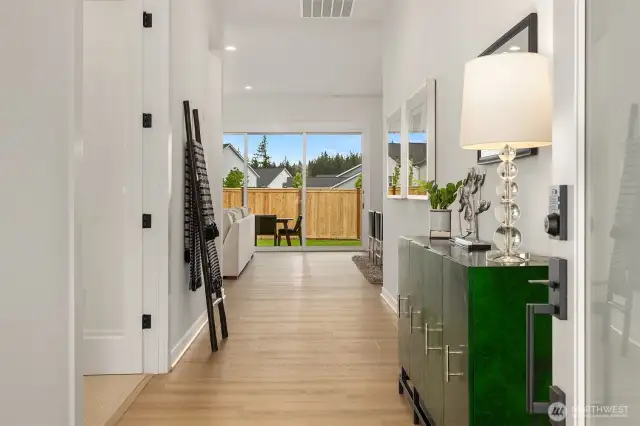 Entry hallway