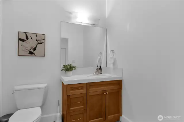 half bath on main-floor