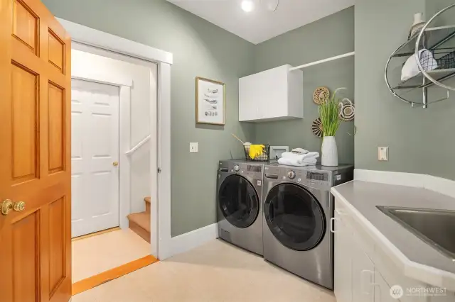 main floor Laundry