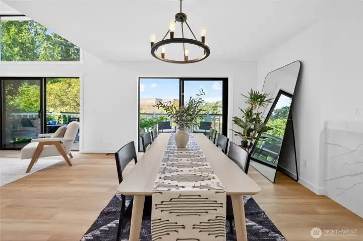 Dining area