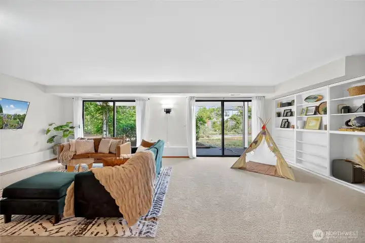 Basement recreation/bonus room