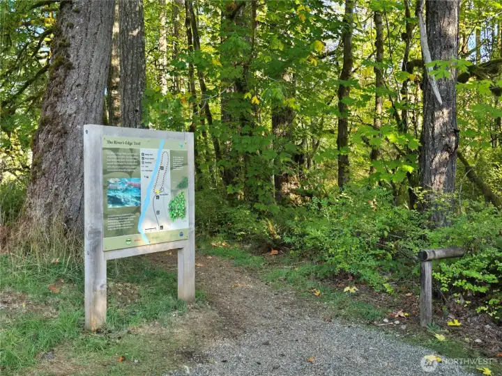 Park walking trails