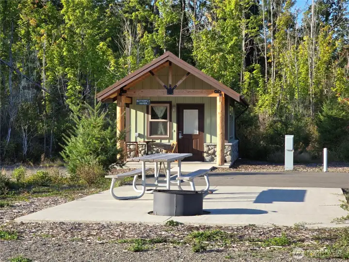 Cabin to rent at Schafer State Park