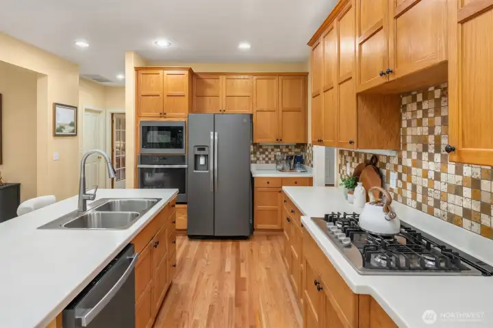 Great space for entertaining.