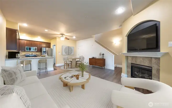 This photo has been virtually staged