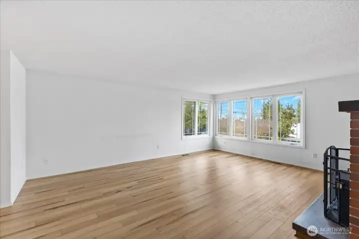 Living room with some winter views