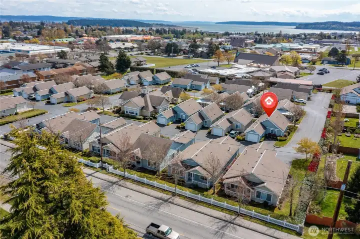 Aerial - From North Looking South over the Community.
