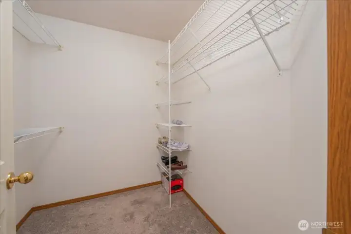 HUGE walk-in-closest!