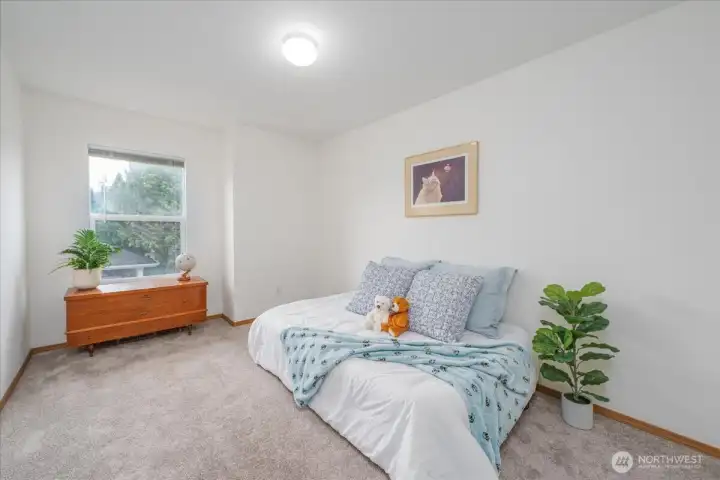 3rd bedroom which is also so roomy!