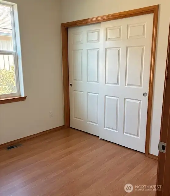 Bedroom 3 or could be office or den. It is in a central location close to kitchen.