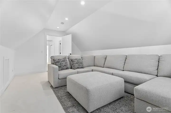 Bonus room above garage