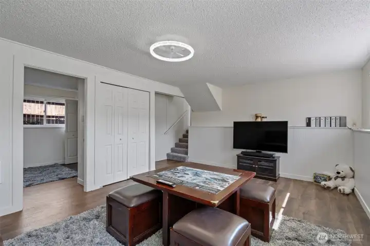 Adjacent bedroom could be office or walk-in closet for primary suite.