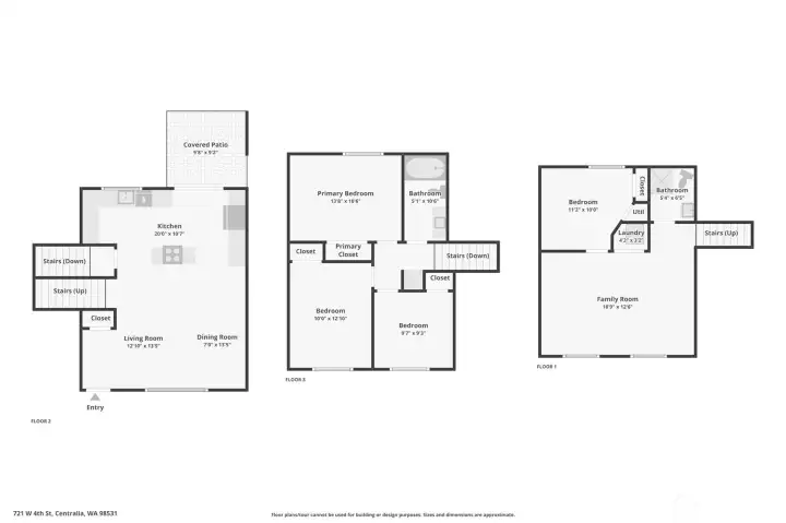 With three zones there is space for everyone to enjoy.