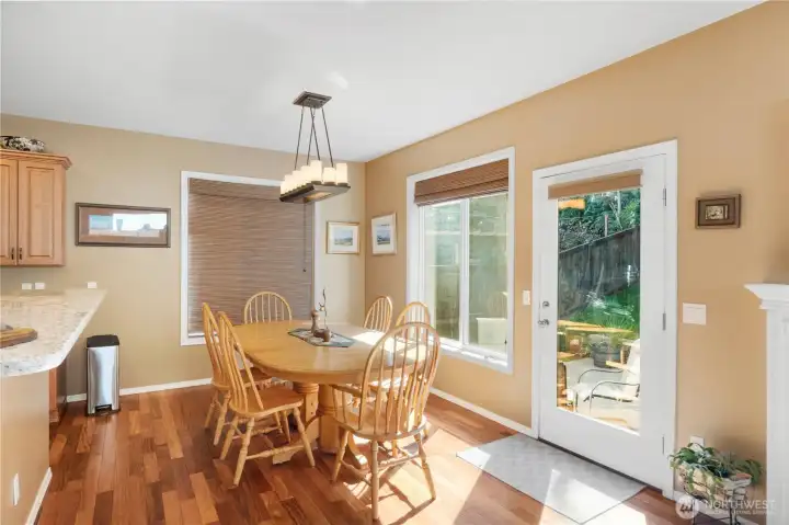 Open Dining area , Off Kitchen