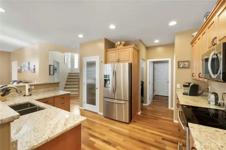 Clean and Updated Home . Granite counter tops , Brazilian Cherry Flooring , Maple Cabinets - Come See IT Today !