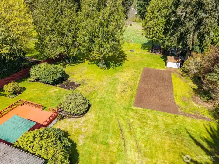 This beautiful property is perfect for pets, play, and gardening! The pasture is fully fenced.