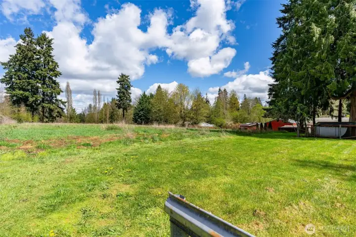 The pasture is fully fenced!