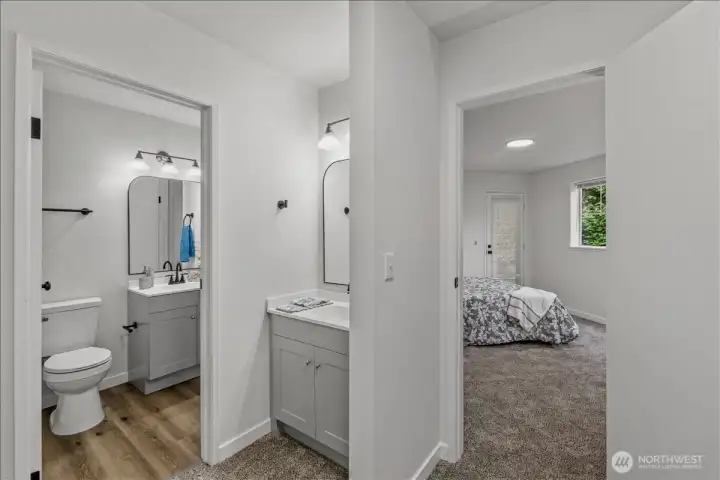 Primary Bathroom-2 separate sinks