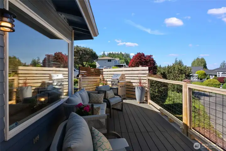 Patio view off the living room