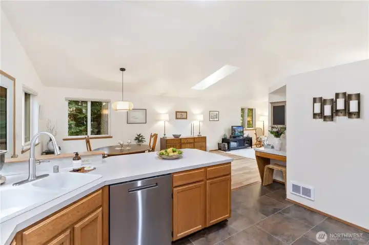 This floor plan is great for entertaining.