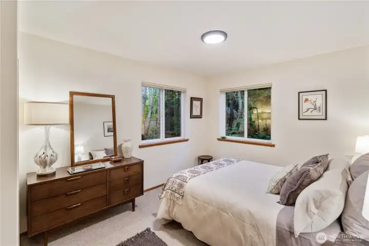 Downstairs first bedroom