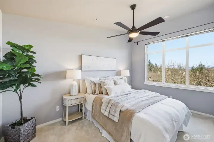 Primary Bedroom w/ Territorial Views Primary Bedroom w/ Territorial Views