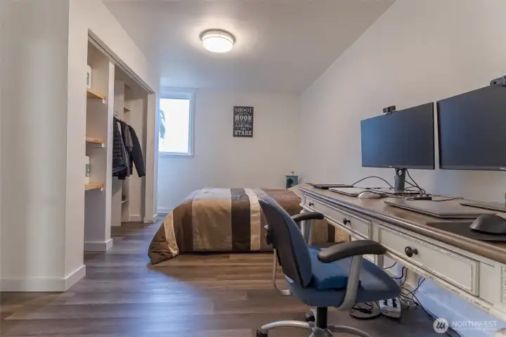 downstairs office, or bedroom or? downstairs office, or bedroom or?