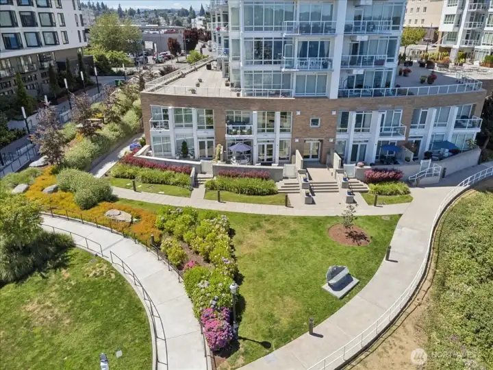 Beautifully landscaped and built with luxurious intention.