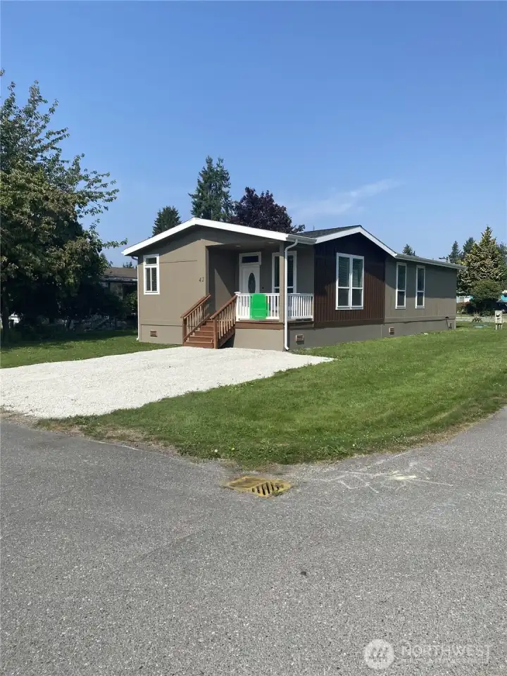 BRAND NEW 2025 1,344 sf home in 55+ community.