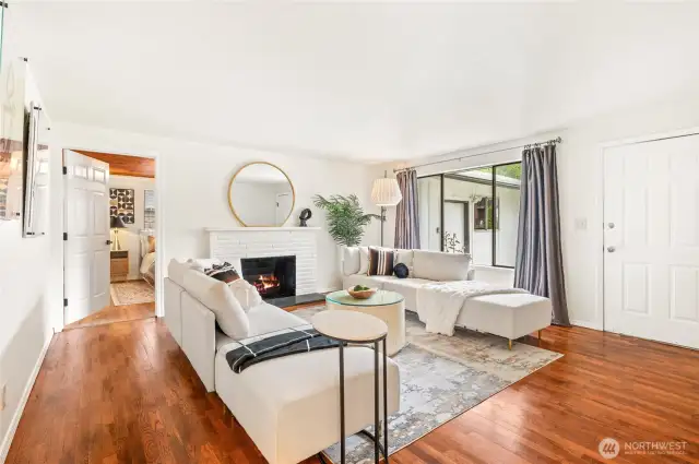 Original hardwood floors