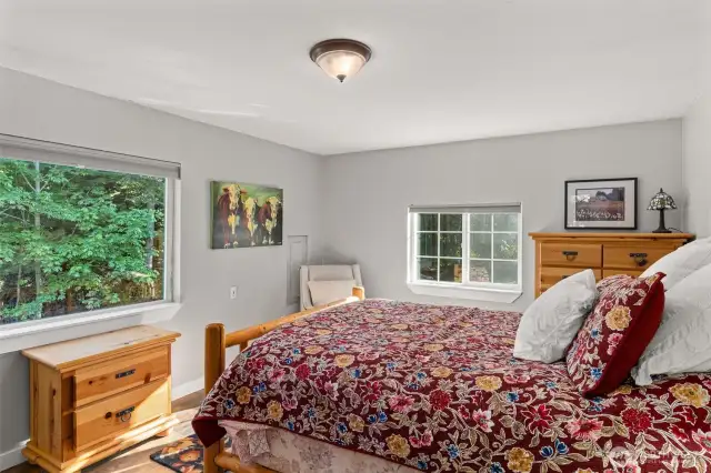 Lower-level bedroom
