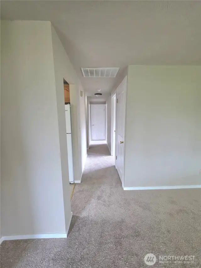 Hallway to rooms
