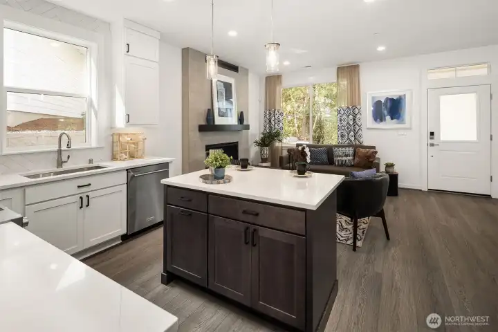 Photos of a similar furnished Poppy Plan. Surfaces and finishes may differ from subject property.
