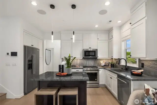 Photos are of a previous model of similar floorplan. Details, surfaces and features may differ. For demonstration purposes only.