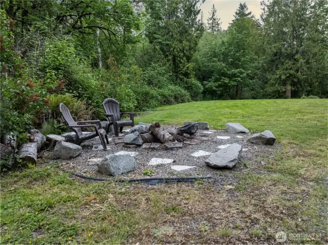 Another large fire pit.