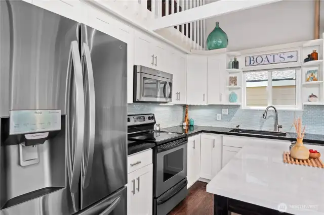 Stainless appliances