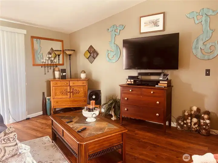 Living area in the great room