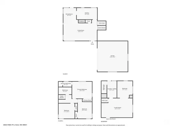 Complete floorplan
