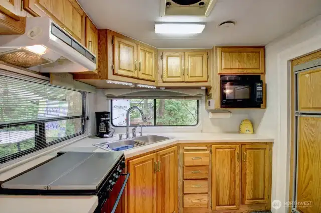 Kitchen with all appliances included in sale