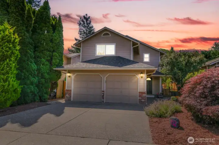 East Facing home, located on a quite side street with NO HOA.