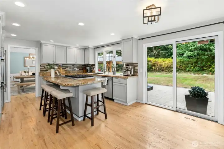 Room for a breakfast table if you wish.