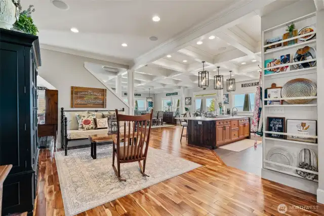 Beautiful acacia hardwood floors