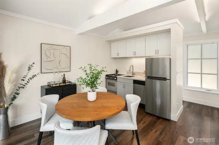DADU- kitchen and dining area.