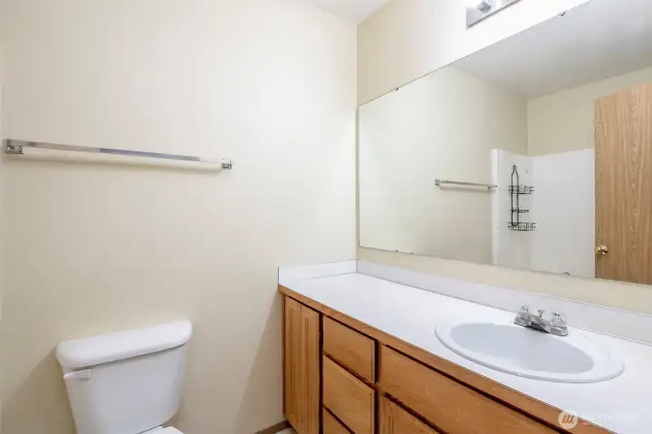 Primary full bath.