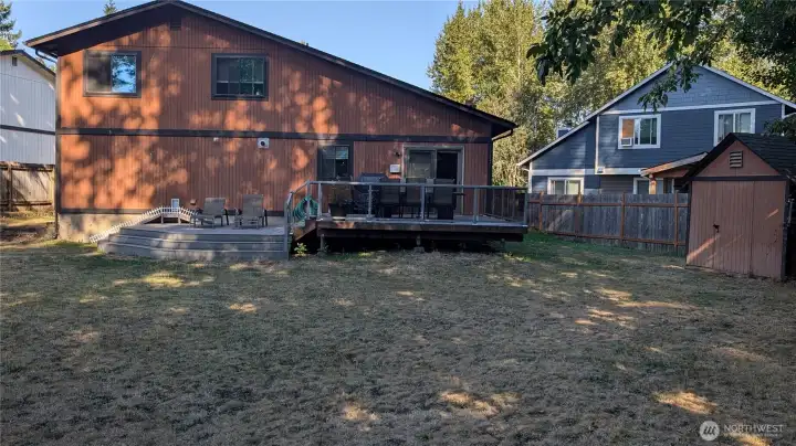 Large Fully Fenced Backyard