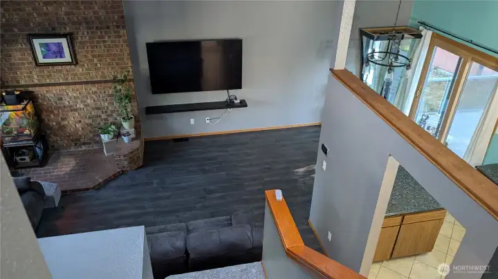 Spacious Living,Dining and Kitchen Area