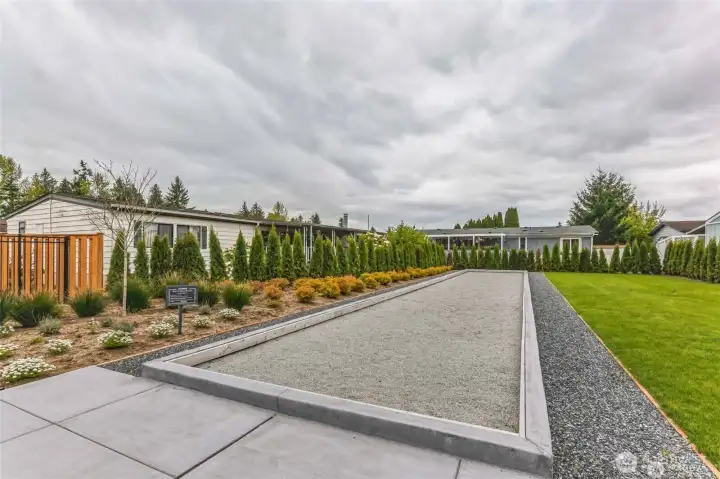 Clubhouse Bocci ball