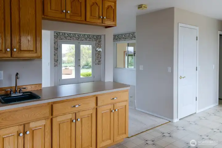 Large Kitchen areas for entertaining.