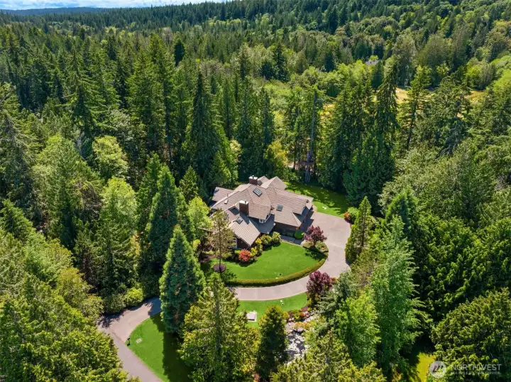 From the Derby Downs Website: Set amid wooded landscapes and open spaces, Derby Downs provides direct access to scenic walking and riding trails, with convenient connections to Bainbridge Island’s Grand Forest. Residents enjoy an exceptional balance of rural tranquility and outdoor recreation, with opportunities for walking, horseback riding, and immersion in nature just steps from their homes.
